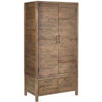 Cheshire Premium Legacy 2 Door Wardrobe in Cashew in Beige