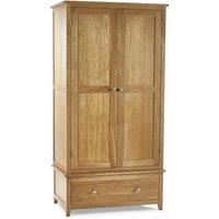 Cheshire Premium Brixton Combination Wardrobe in Oak in Light Oak