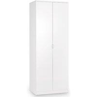 Cheshire Premium Midtown 2 Door Wardrobe in White High Gloss