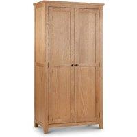 Cheshire Premium Kingsley 2 Door Wardrobe in Waxed Oak in Light Oak