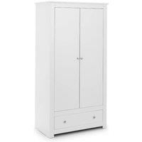 Cheshire Premium Hawthorne Wardrobe in Surf White