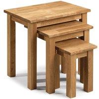 Cheshire Kirkhaven Nest Of 3 Tables in Oak