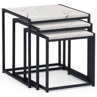 Cheshire Camden Nest Of 3 Tables in White Marble