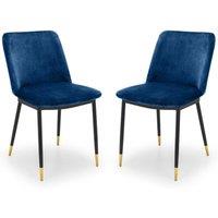 Cheshire Celeste Premium Blue Dining Chairs - Set of 2
