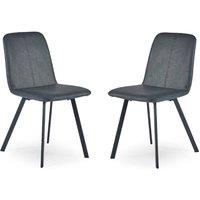 Cheshire Helmsley Premium Antique Black Dining Chairs - Set of 2