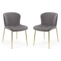 Cheshire Cavendish Premium Grey Dining Chairs - Set of 2