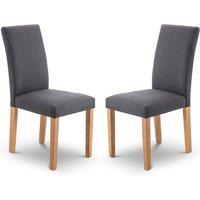 Cheshire Dunmore Elegant Fabric Dining Chairs - Set of 2