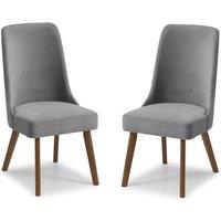 Cheshire Langford Premium Dining Chairs - Set of 2 in Mid Grey