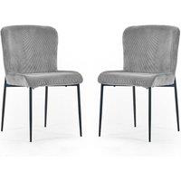 Cheshire Thornbury Elegant Grey Dining Chairs - Set of 2