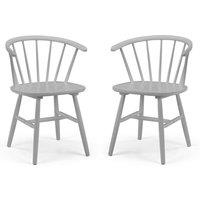 Cheshire Bellano Premium Grey Dining Chairs - Set of 2