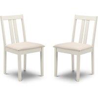 Cheshire Marlowe Elegant Ivory Dining Chairs - Set of 2