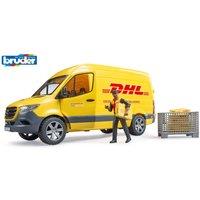 Bruder 1:16 MB Sprinter DHL with Driver in Yellow | Size: 1 Pack