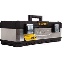 Stanley Galvanised Tool Box in Black