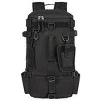 Havendro Black Multi-functional Fishing Rod Tactical Backpack Shoulder Bag