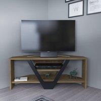 Decorotika Karin TV Stand TV Unit for TVs up to 45 inch in Light Brown