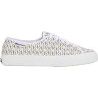 Superga Women's 3750 Leggera Print Trainers in White | Size: 5.5