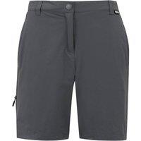 Regatta Professional Women's Light Insect Repellent Travel Shorts in Dark Grey | Size: 16