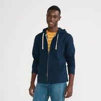 Lands' End Men's Serious Sweats Zip Front Hoodie in Dark Navy | Size: Small