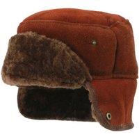 Eastern Counties Leather Men's Caxton Sheepskin Aviator Trapper Hat in Light Brown | Size: Large