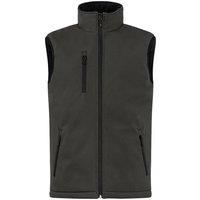 Clique Men's Softshell Padded Gilet in Dark Grey | Size: Large
