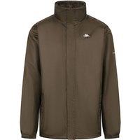 Trespass Men's Fraser II Waterproof Jacket in Brown | Size: Large