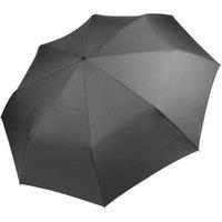 Kimood Men's Foldable Handbag Umbrella Pack of 2 in Dark Grey