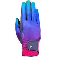 Hy Men's Ombre Riding Gloves in Navy | Size: Medium