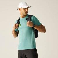 Regatta Men's Virda Short Sleeved Active Mesh T-Shirt in Aqua | Size: 2XL