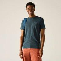 Regatta Men's Breezed Short Sleeved Graphic T-Shirt in Midnight | Size: 2XL