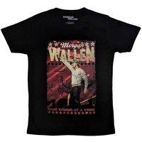 Morgan Wallen Men's One Thing At A time T-Shirt in Black | Size: Small