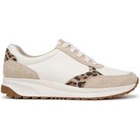 Naturalizer Women's Shay Lace-Up Trainers in Off-White | Size: 5