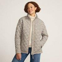 Lands' End Women's FeatherFree Diamond Quilted Jacket | Size: 16-18