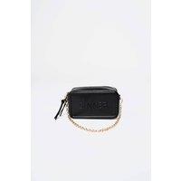 Sinner London Women's GOLD ECLIPSE CAMERA BAG in Black