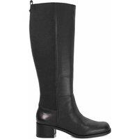 Dune London Women's 'Turner' Leather Knee High Boots in Black | Size: 4