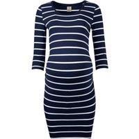 Frugi Women's Erin Maternity Dress in Blue | Size: 8