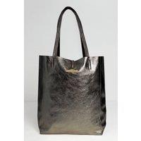 Betsy & Floss Women's 'Milan' Soft Leather Tote Bag in Metallics