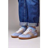 Moshulu Women's 'Margot' Sporty Lace Up Trainers in Light Blue | Size: 6
