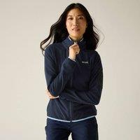 Regatta Women's Rivendell Full Zip Walking Fleece in Navy | Size: 10