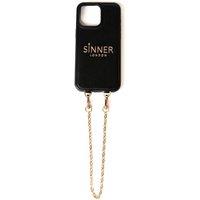 Sinner London Women's SELF OBSESSED Strap + iPhone Case 14 Pro in Black