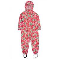 Frugi Girl's Rain Or Shine Suit in Pink | Size: 2-3 Years