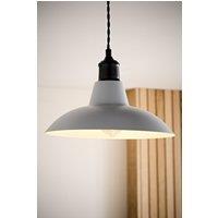 ValueLights Civic Metro Style Grey Ceiling Pendant Shade