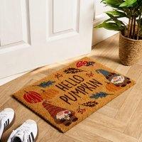 OHS Autumn Gonk Non Slip Door Mat Hallway Runner Rug in Brown | Size: 40 x 60 cm