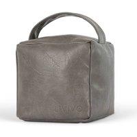 LIVIVO Weighted Cube Door Stopper Grey