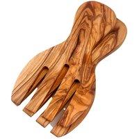 Selbrae House Olive Wood - Salad Hands Set in Natural