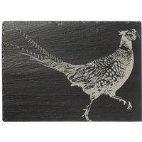 Selbrae House Slate Cheese Board - Pheasant in Dark Grey | Size: 1 Pack