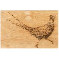 Selbrae House Pheasant Oak Serving Board in Light Brown