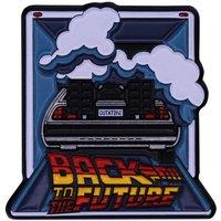 Back To The Future Limited Edition Pin Badge in Grey