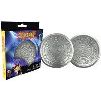 YU-GI-OH! Set of 4 Embossed Metal Coasters in Metallics