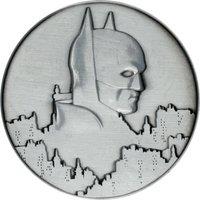 Batman Limited Edition Medallion in Metallic Silver