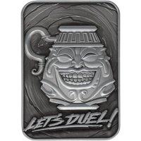 YU-GI-OH! Limited Edition Pot of Greed Metal Card in Metallic Silver